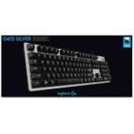 کیبورد گیمینگ لاجیتک مدل LOGITECH G413 CARBON
