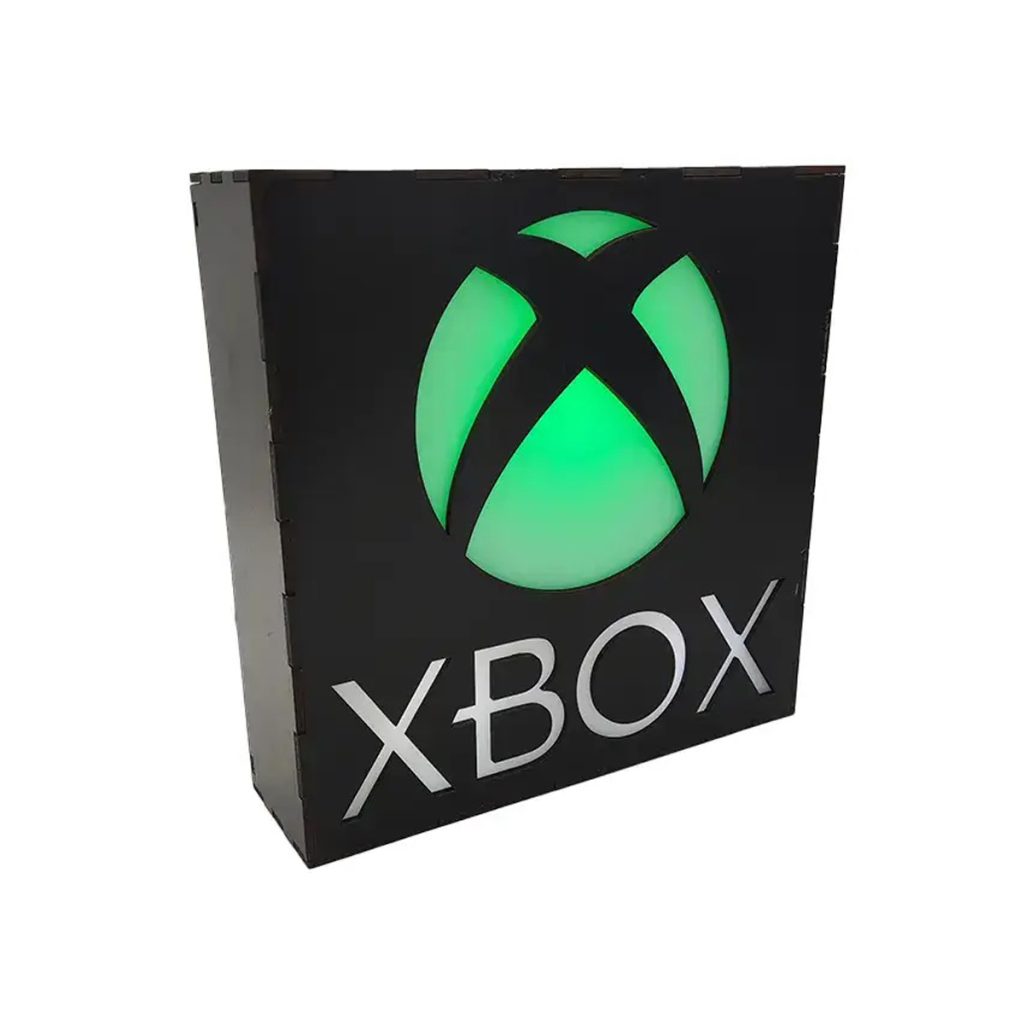 آیکون لایت چوبی طرح ایکس باکس