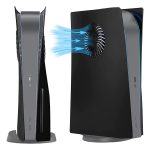 فیس پلیت دارای منفذ مخصوص فن - مخصوص PS5 - سیاه