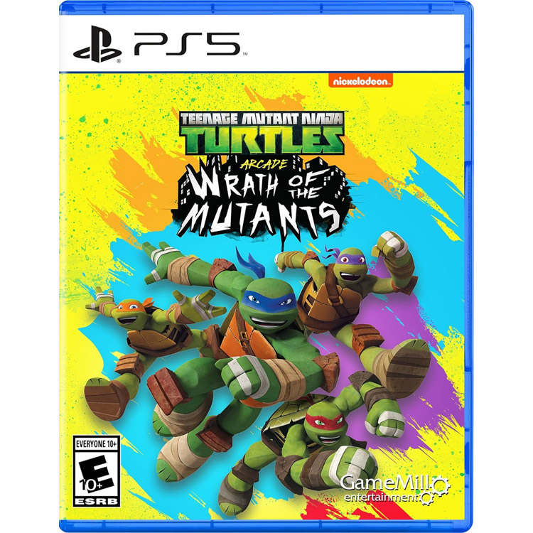 Dapigame ninja turtles 1 بازی Teenage Mutant Ninja Turtles Arcade: Wrath of the Mutants برای PS5