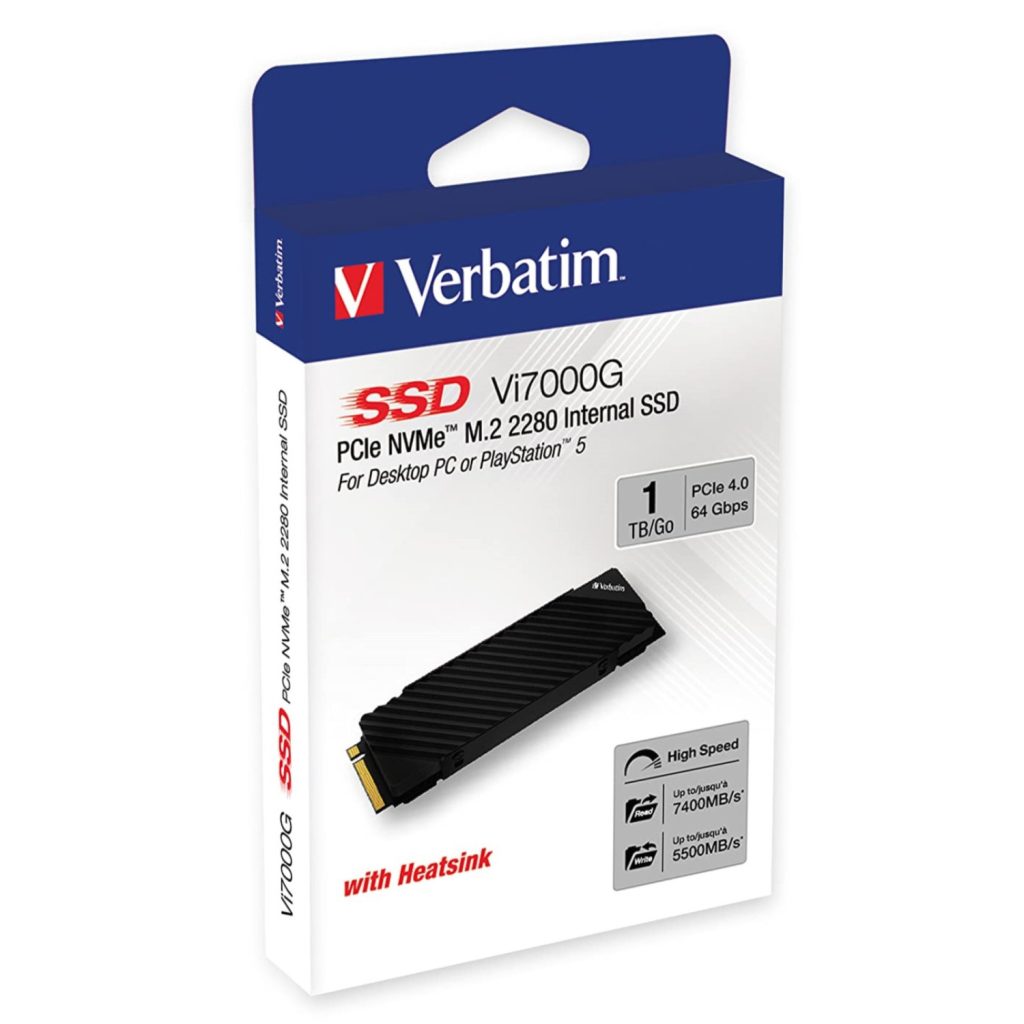 اس اس دی Verbatim Vi7000G با هیت سینک